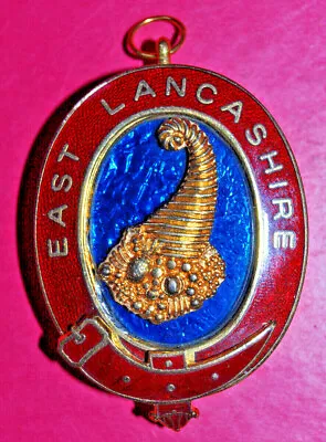 £20 • Buy East Lancashire Mark Past Provincial Grand Steward Masonic Collar Jewel