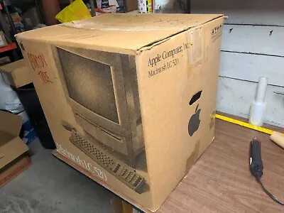 1993 Vintage Empty Cardboard Packing Box Only - Apple Computers Macintosh LC 520 • $26.35