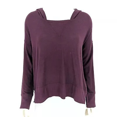 BP. Women's Maroon Long Sleeve Cozy Hoodie Sweater Top Extra Extra Small XXS • $9