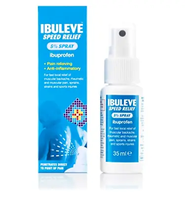 £10.50 • Buy Ibuleve Speed Relief 5% Spray - 35ml