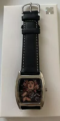 Elvis Presley 50th Anniversary Quartz Wrist Watch -New Battery • $22