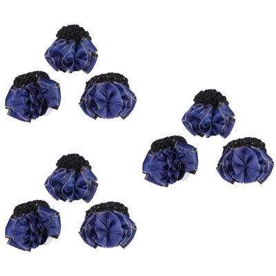 £27.61 • Buy 3x Bowknot Hair Clip 1940s Hair Net Crochet Hair Snood