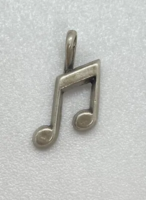 Fun ANT VNT STERLING SILVER Music Note Band Class CHARM For Charm Bracelet! • $19.99