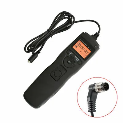 Timer Remote Shutter Release Intervalometer With Cord For Nikon D700 D300 D800 • £14.99