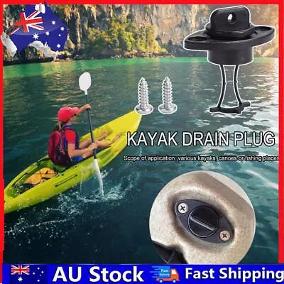 Universal Kayak Canoe Boat Bungs Drain Plug Kit Fishing Raft Kayak Accessories • $7.69