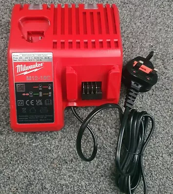Milwaukee Battery Charger. M12-18. New.  • £22.98