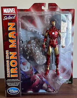 Iron Man Bleeding Edge Marvel Select Disney Special Collection Action Figure New • $26.99