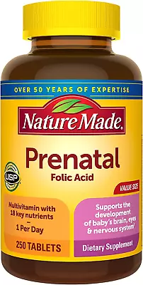 Prenatal Multivitamin With Folic Acid Prenatal Vitamin And Mineral Supplement • $38.63