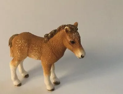 Shliech Dartmoor Pony Foal Baby Horse Animal Figure RARE RETIRED • £12.50