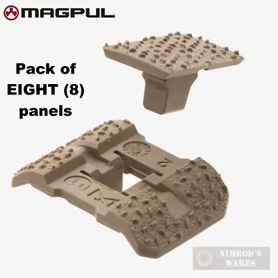 Magpul M-LOK RAIL COVERS X 8 Type 2 Half Slot For Aluminum Forends MAG1365-FDE • $33.34