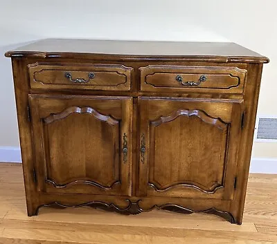 ETHAN ALLEN Country French Server Buffet Sideboard **NICE!!** • $989