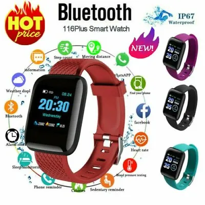 $12.64 • Buy Smart Watch Band Sport Activity Fitness Tracker For Kids Fit Bit Android IOS WS
