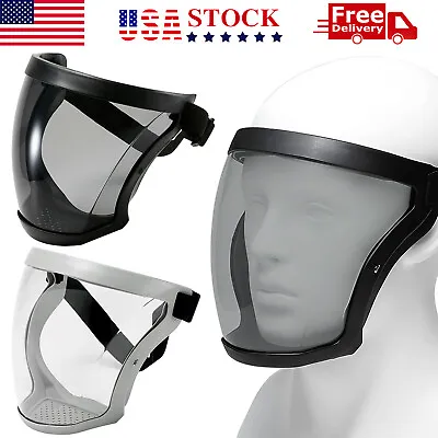 Anti-fog Shield Safety Full Face Super Protective Head Cover Transparent Mask US • $11.99