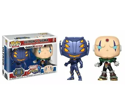 FUNKO POP! MARVEL Vs CAPCOM INFINITE - ULTRON Vs SIGMA 2-PACK • $31.92