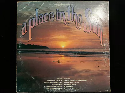 Pablo Cruise - A Place In The Sun - Vintage Vinyl Record 1977 LP VG SP-4625 • $30