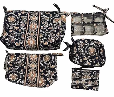 Vera Bradley Caffe Latte 5pc Travel Set • $75