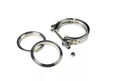 Universal 3  Inch Stainless Steel Turbo Pipe Exhaust V-Band Clamp • $21.92