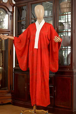 Dear Vanilla Japanese Juban Undergown Women's Kimono Inner Robe Genuine Vintage • $54