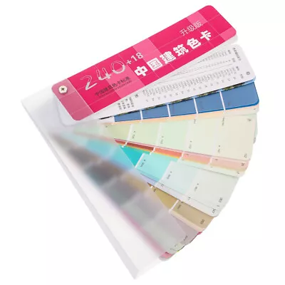  Color Card Plastic Wheel Chart Cards For Painting Deck Tools • £14.39