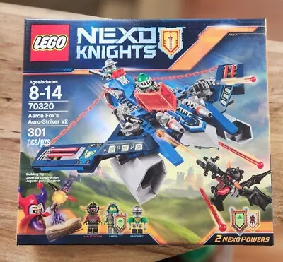 NEW LEGO Nexo Knights 70320 Aaron Fox's Aero-Striker V2- SEALED - RETIRED • $37.50