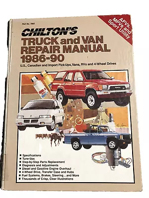 Chevy Ford Dodge Pick-up Truck 1986-1990 Shop 1 Service Repair Manual Guide 4X4 • $39.99