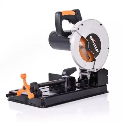 Evolution Power Tools Chop Saw 10 Amp+2.4 HP+4200 RPM+Corded+Multi-Material • $192.19