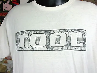 Vintage 1990's Tool (L) White Teeth Aenima Logo Shirt Giant  • $94.40