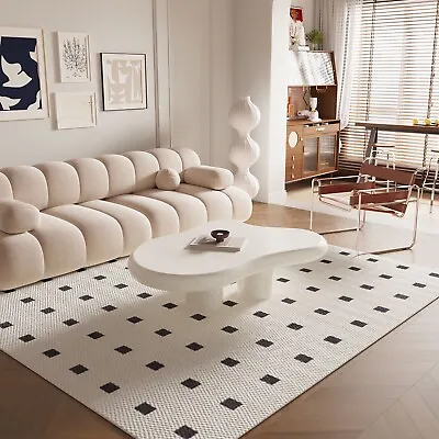 GUYII White Coffee Table Cloud Shape End Table New Design Center Coffee Table • $265.92