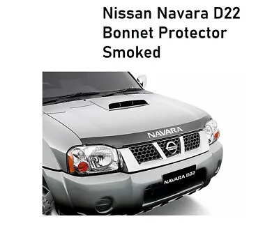 $125 • Buy Brand New GENUINE FOR Nissan Navara D22 Bonnet Protector Smoked BONNET PROTECTOR