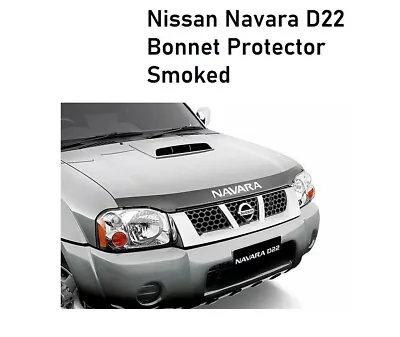 Brand New GENUINE FOR Nissan Navara D22 Bonnet Protector Smoked BONNET PROTECTOR • $149