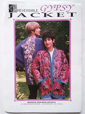 Reversible Gypsy Jacket Pattern Size XS To XXLG (Q402) • $8.52