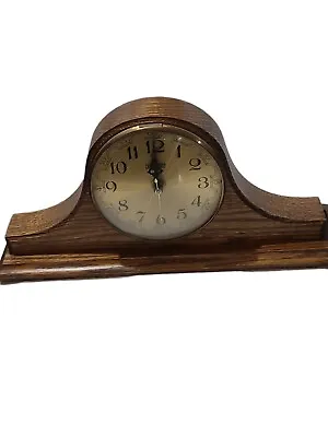 £71.80 • Buy Mantel Clock Canterbury Strike Dome Glass Wooden Vintage