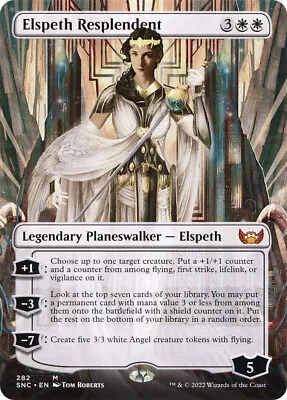 MTG Elspeth Resplendent Borderless  - Streets Of New Capenna • $6.69