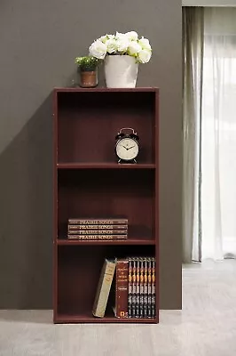 3-Shelf Bookcase In Mahogany • $30.47