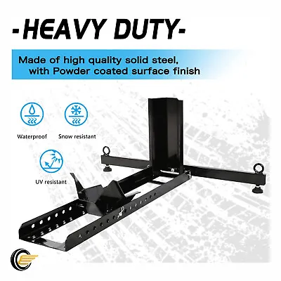 15  -22  Motorcycle Stand Wheel Chock Upright Adjustable 1800lb Capacity • $60