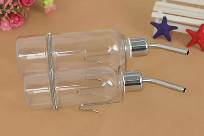 Pet Supplies Squirrels Rabbits Hamster Fountains Water Bottle Hanging Feeder NEW • $4.90