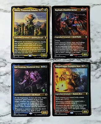 [4X] Etched-Foil Rare Legendary Creature Lot Battle For Baldur's Gate MTG CLB • $2.25