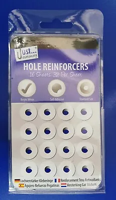 512 Hole Ring Reinforcer File Labels For Hole Punch Filing Tallon  Stationery • £3.75