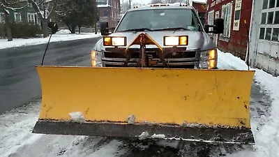 7'6  FISHER  MINUTE MOUNT 2 II SNOW PLOW  DODGE  Chevy  Ford GMC • $2250