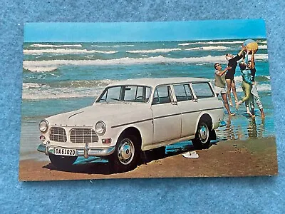 Volvo 122S Station Wagon Vintage Car Postcard • $10.19