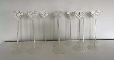 Cream Dove Table Number Holders X12 • £5