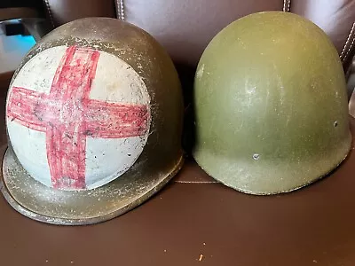 Vietnam M1 Swivel Bale Rear Bale Medic Helmet • $250