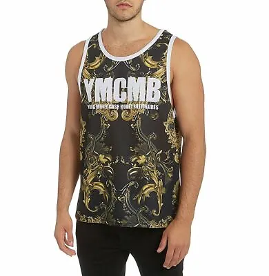 YMCMB Lil Wayne Green Camo Vest Tank Top New Size M Rrp £18 • £14.99