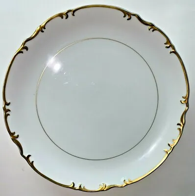Elegant Mikasa Venice #9266 12  Round Serving Platter/Charging Plate W/Gold Trim • $19.99