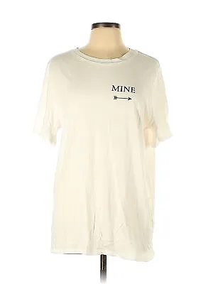 $18.99 • Buy EMI JAY Women White Short Sleeve T-Shirt L