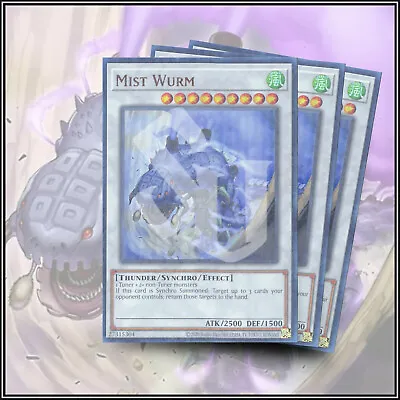 YuGiOh MIST WURM X3 | ULTRA PARALLEL RARE ▪️ 1ST EDITION 💎 • $4