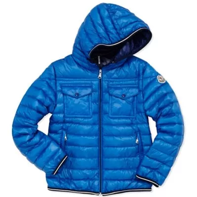 Moncler Clovis Boys Goose Down Puffer Coat Size 11 • $195