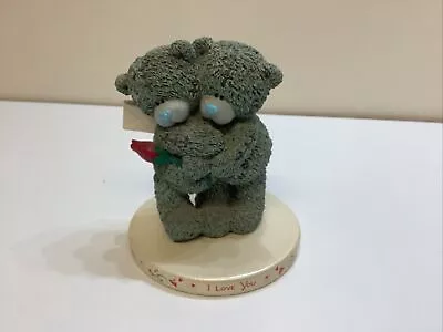 £14.95 • Buy Me To You Bear Figurine Ornament Tatty Teddy Large Cake Topper I Love You Rose