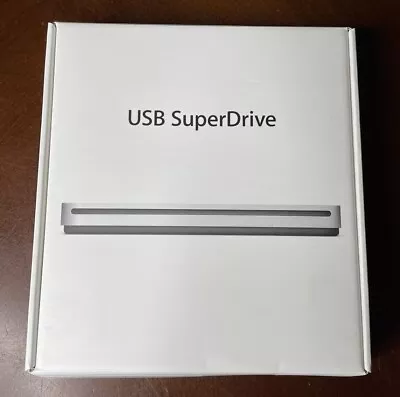 NEW GENUINE Apple USB Superdrive External Drive CD DVD MODEL A1379 Silver • $12