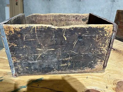 Vintage Tower Beverages Wooden Root Beer Crate-Prospect Hill Brewing • $65